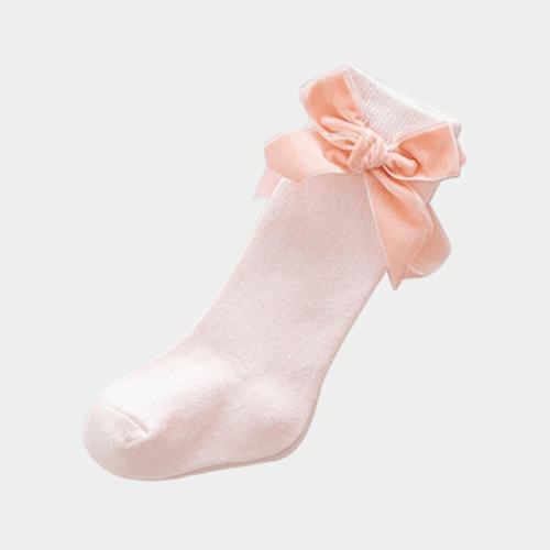 Velvet Bow Baby Socks - Betina Baby & Kids